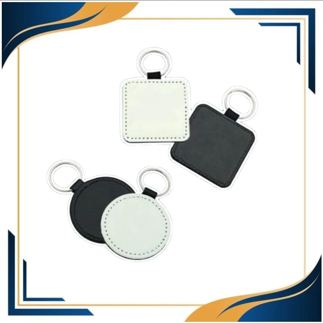 ميدالية جلد مع الطباعة - Image 1