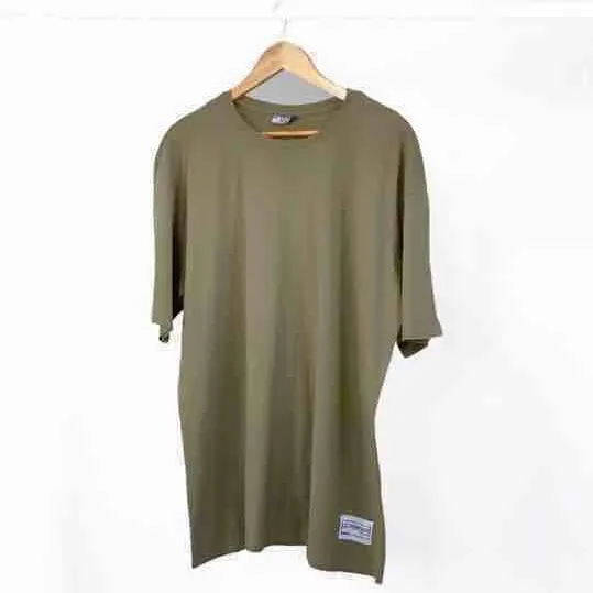 green oversize t-shirt - صورة 1