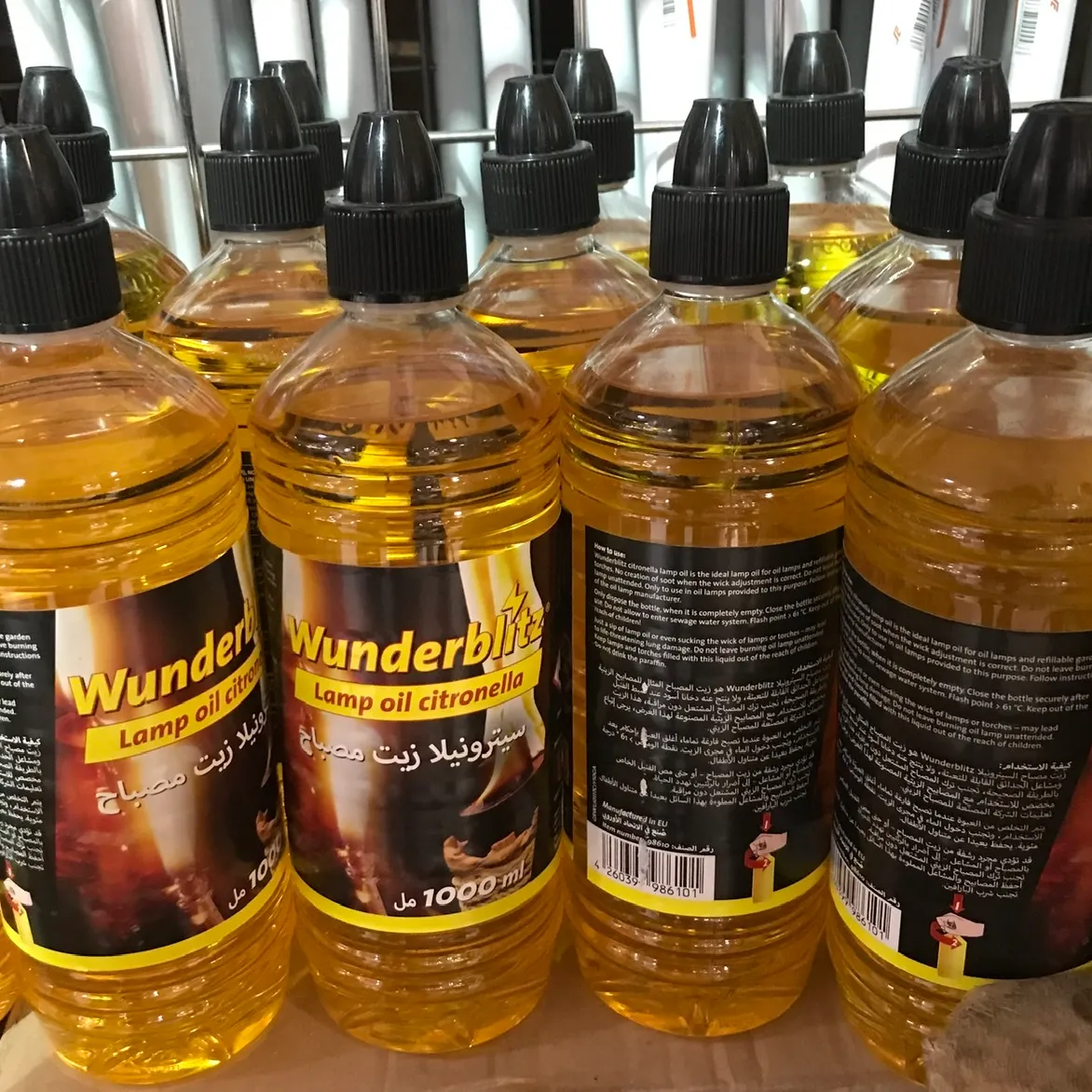 زيت مصابيح للمشاعل الخشبية - Image 1
