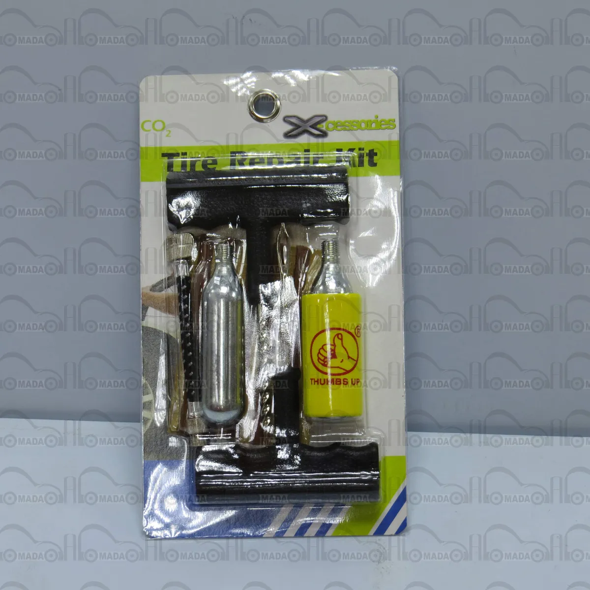 عدة اصلاح ايطارات مع علبة هواء (670010) - Image 1