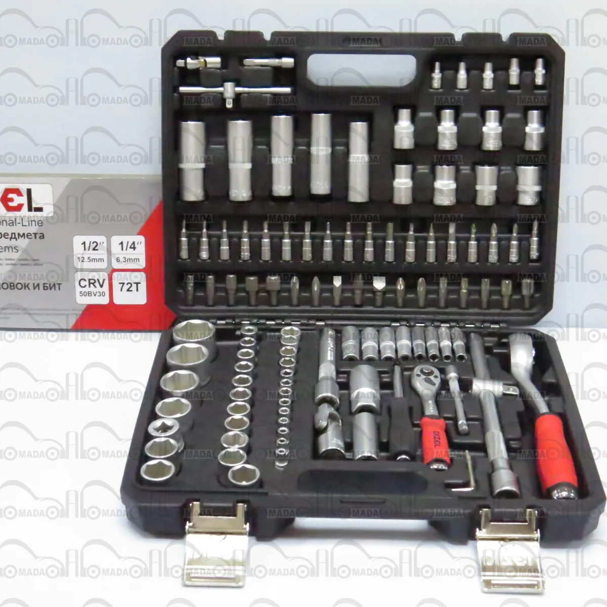 عدة مفكات 108 قطعه (380013) - صورة 1