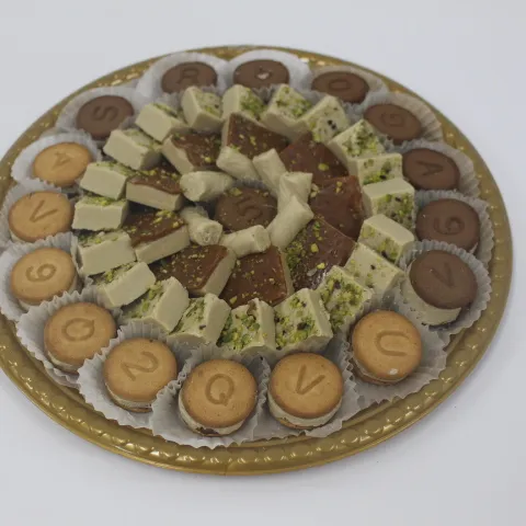 RHASH ROUND DISH MIX صحن رهش دائري مشكل - صورة 1