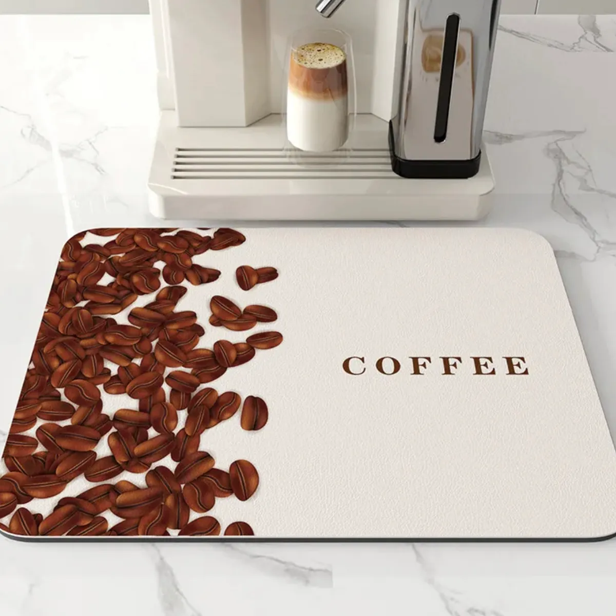 حصيرة الات القهوة وركن القهوة والاكواب - Image 1