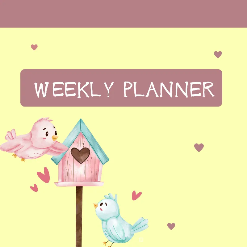 Weekly Planner - صورة 1