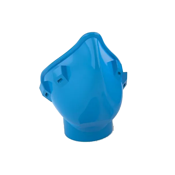 قناع وجه باستخدام بلاستيك مقاوم للمايكروبات - صورة 1