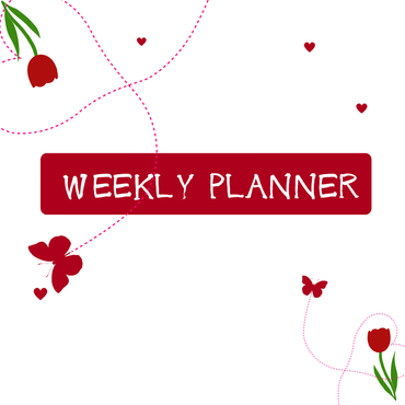 Rose-Weekly Planner