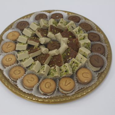 RHASH ROUND DISH MIX صحن رهش دائري مشكل